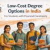 Affordable Degree Options in India